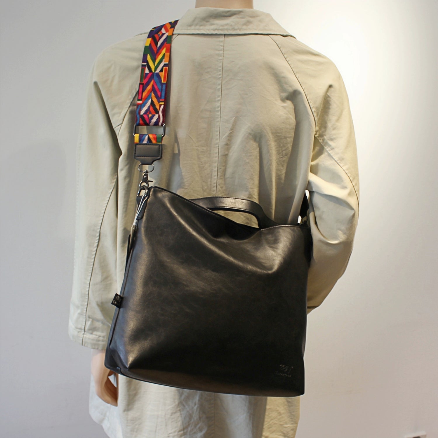 Large Capacity Soft Leather Shoulder Bag