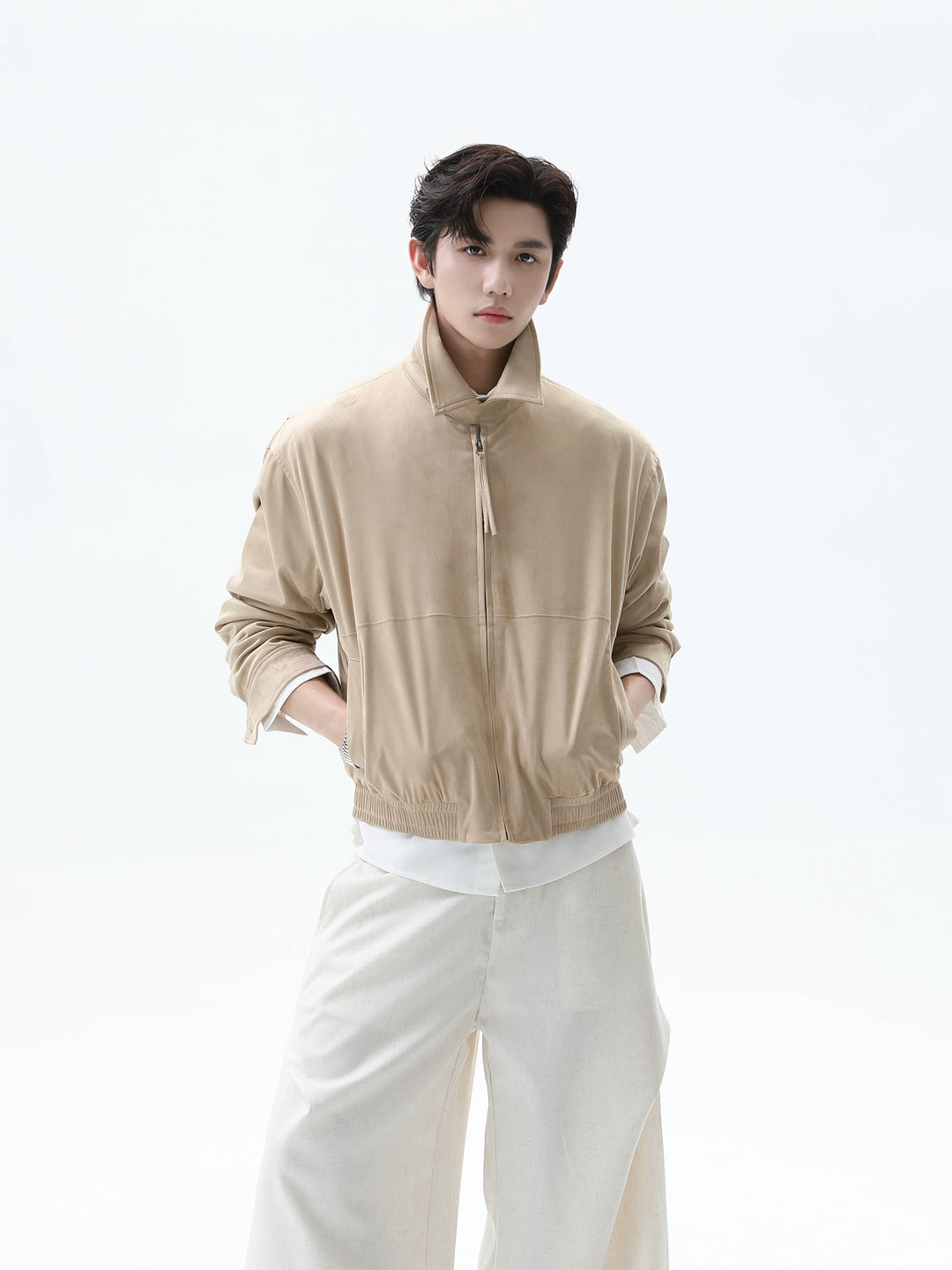 Corduroy Deconstructed Short Jacket