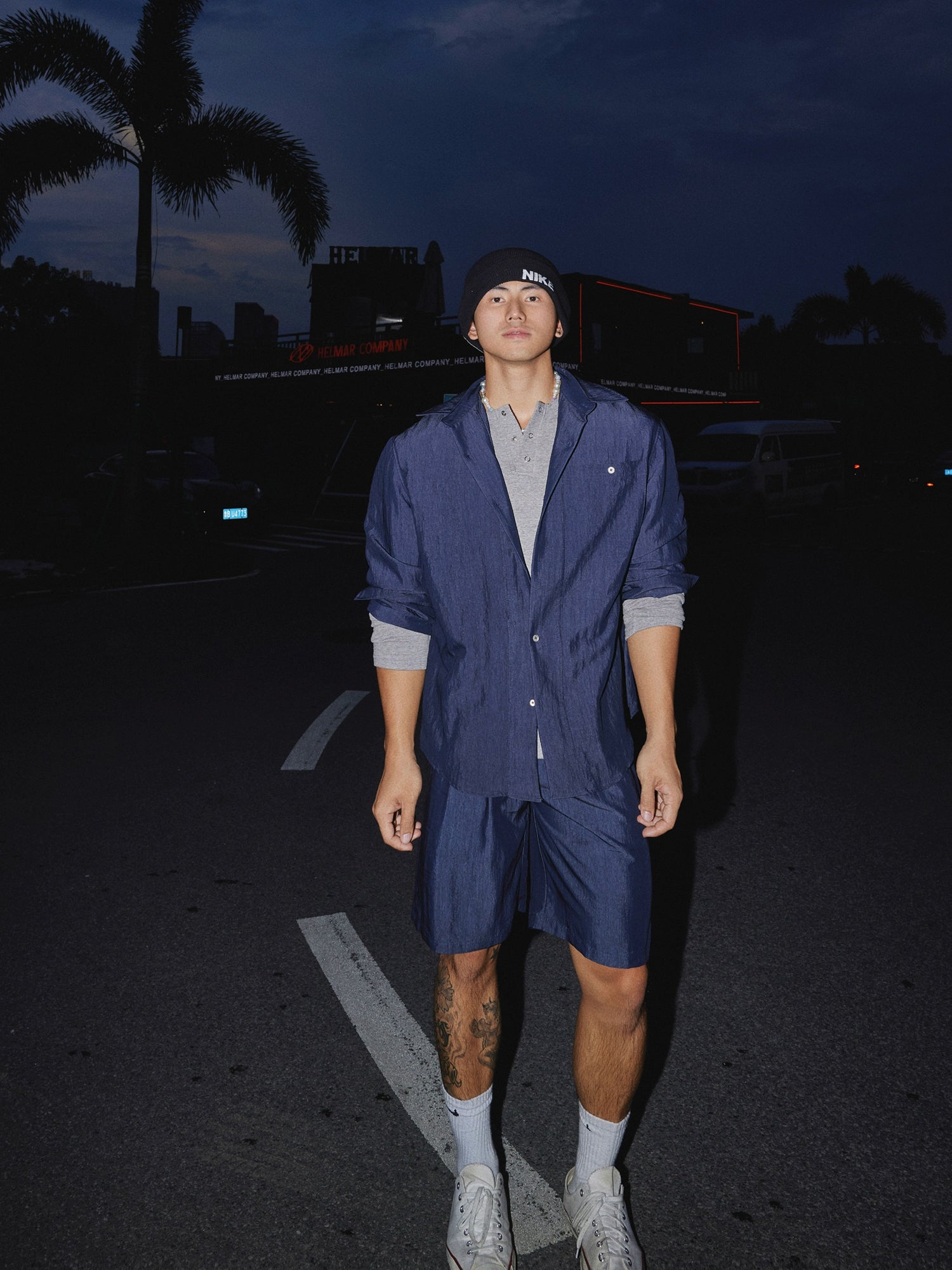 Rahat Bol Gömlek ve Şort Takımı 