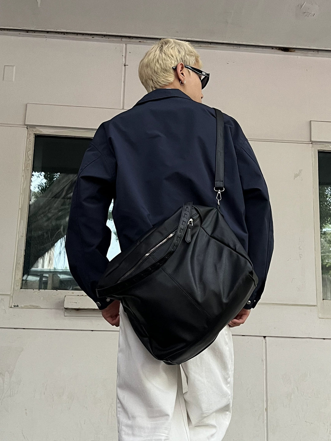 Large Leather Shoulder Bag