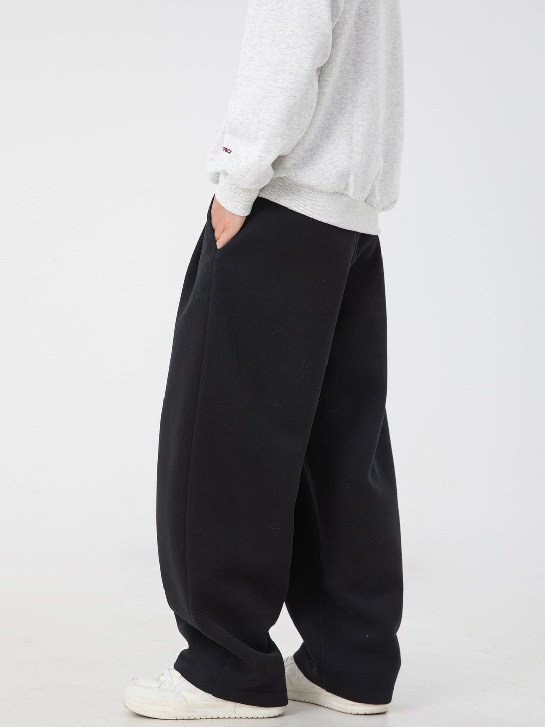 Heavyweight Wide-Leg Casual Sweatpants