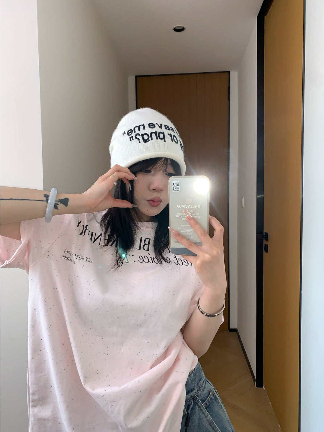 Loose Printed Short Sleeve T-Shirt