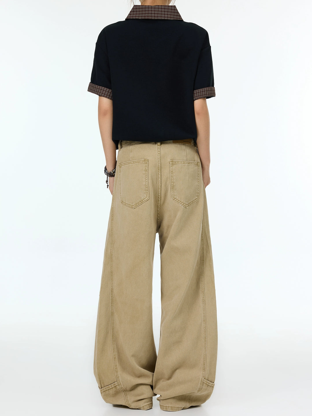 Loose Multi-Pocket Straight Casual Pants