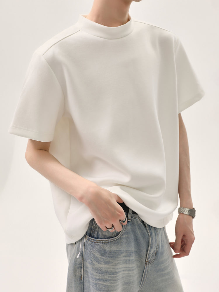Basic Anti-Wrinkle Short-Sleeve T-Shirt
