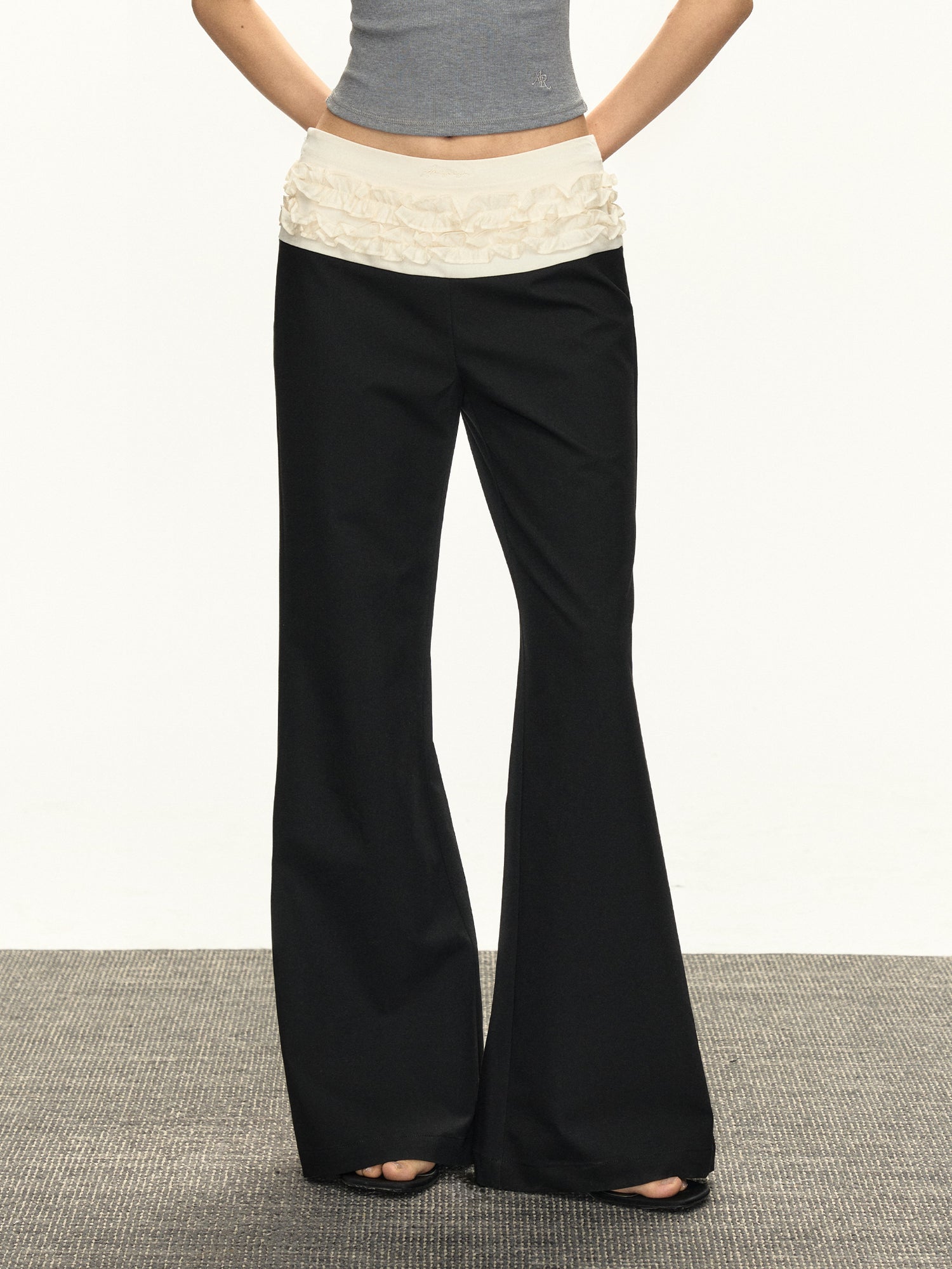 Wide-Leg Ballet Pants