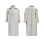 Heavyweight Woolen Knee-Length Coat