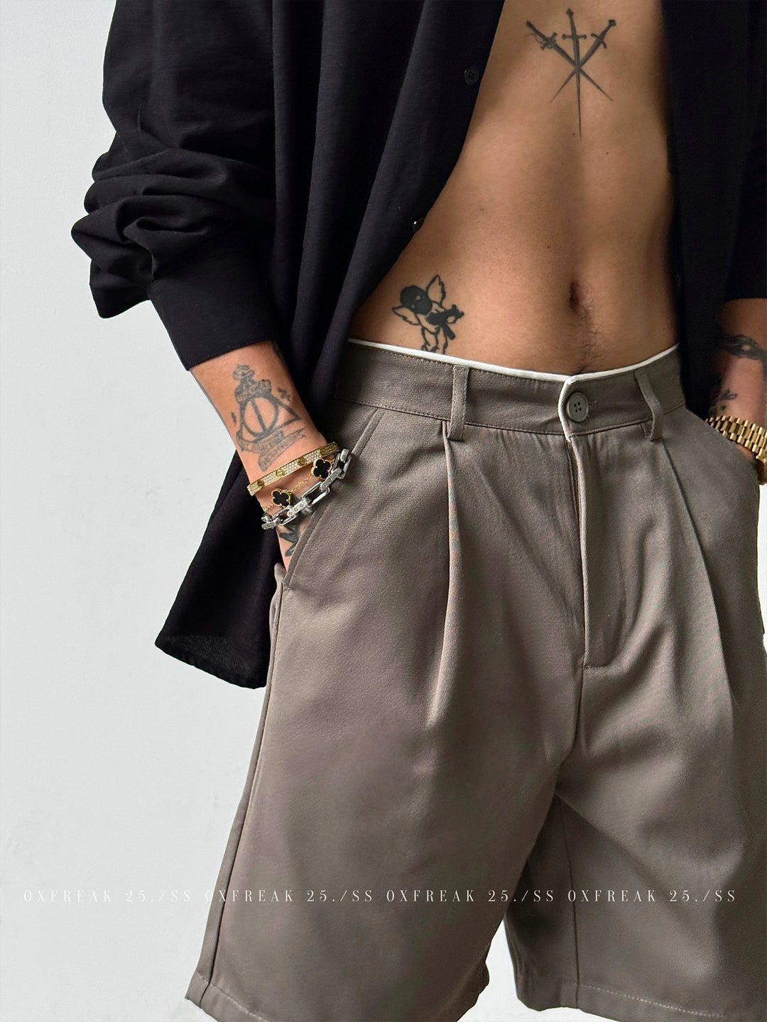 Pendler Mischung Locker Fallende Freizeit Shorts 