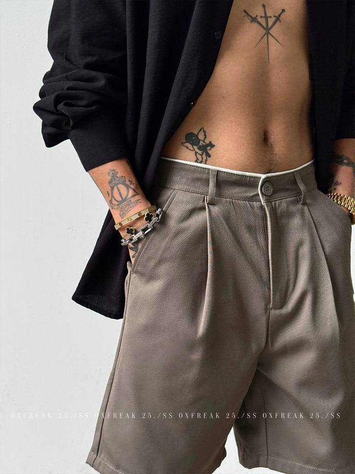 Pendler Mischung Locker Fallende Freizeit Shorts 