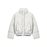 Stand Collar Insulated Cotton Jacket