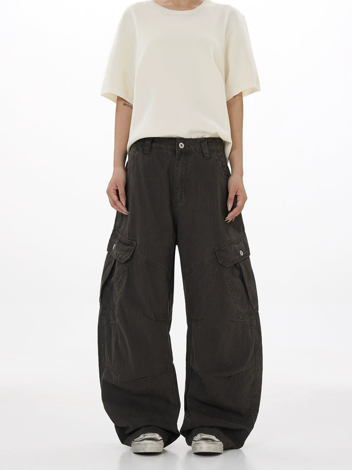 Loose Fit Multi-Pocket Cargo Pants
