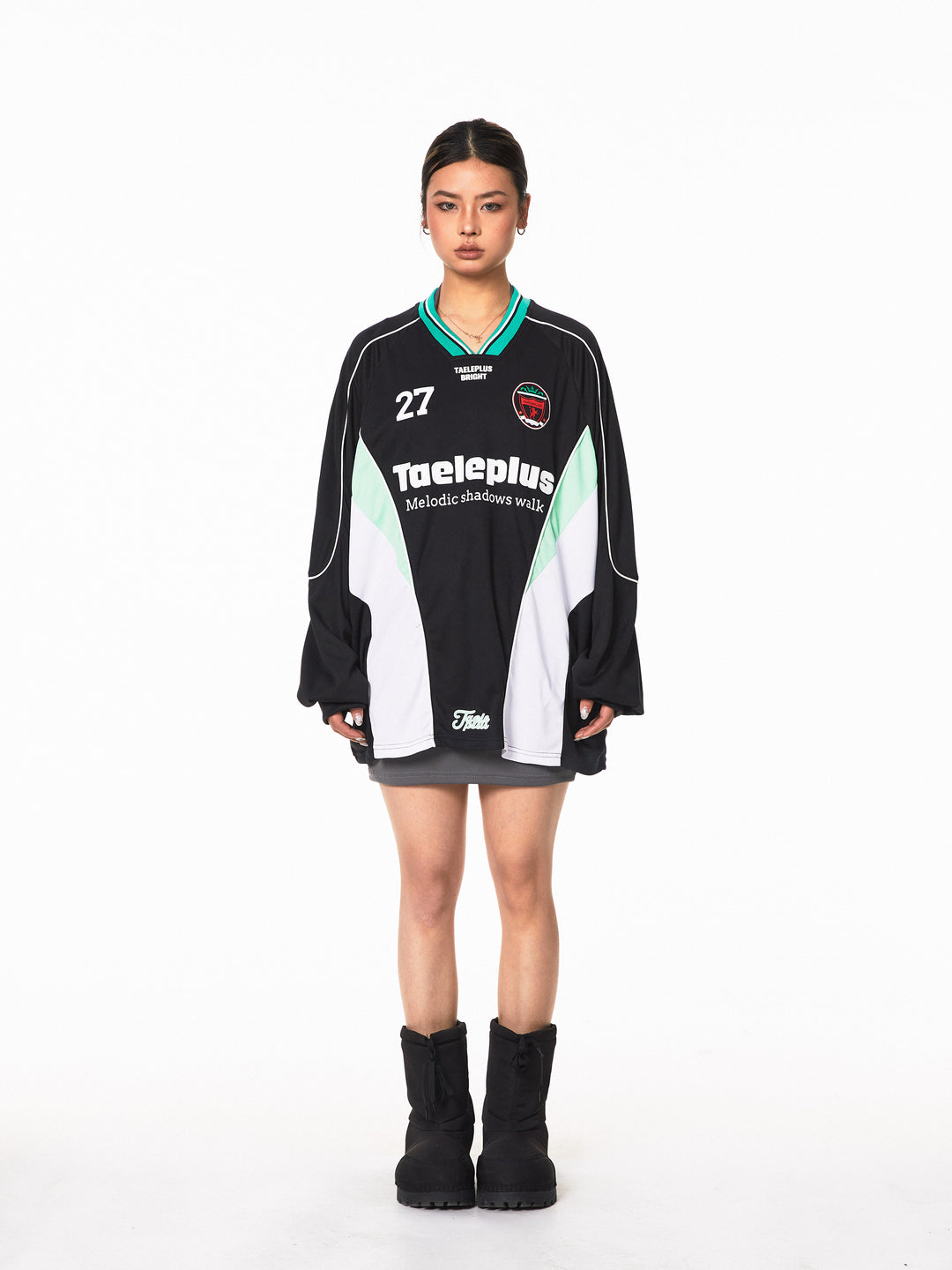 Sports Jersey Long-Sleeve Retro Top