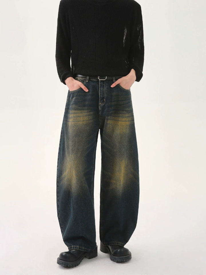 Pantalones sueltos de pierna ancha casuales 