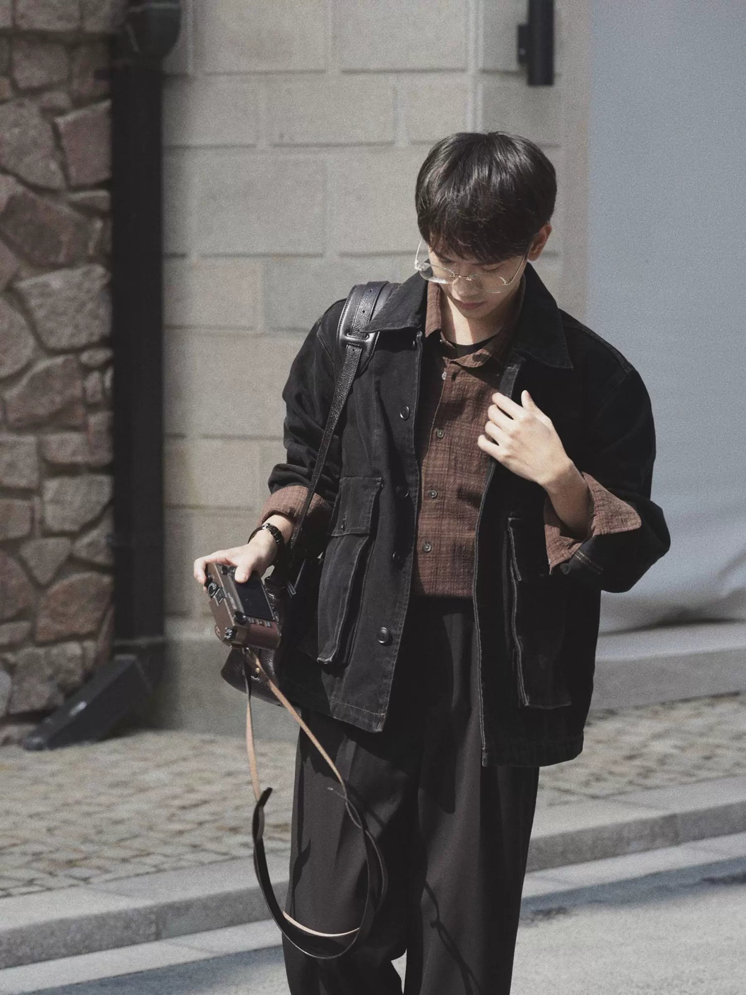 Plaid Non-Iron Casual Shirt