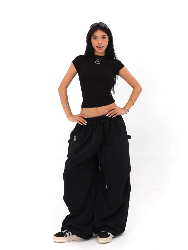 Loose Paratrooper Street Style Pants