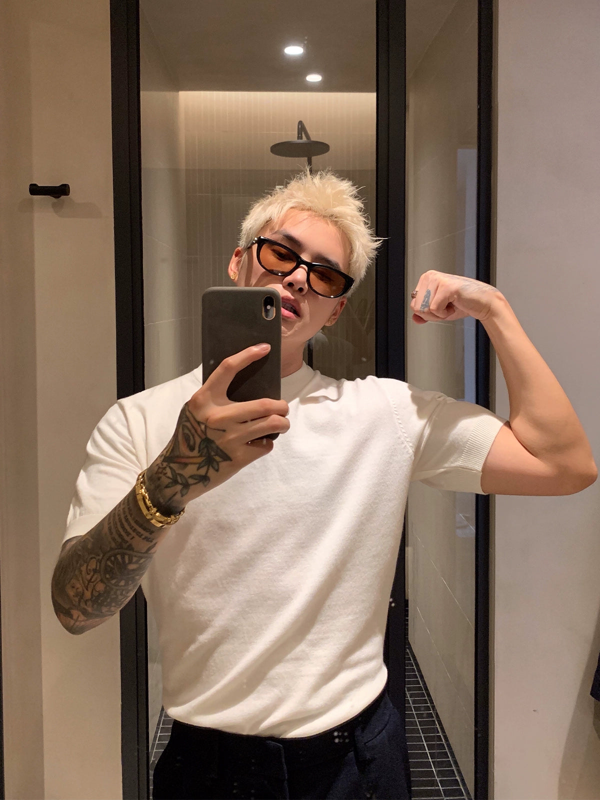 Slim Fit Round Neck T-shirt