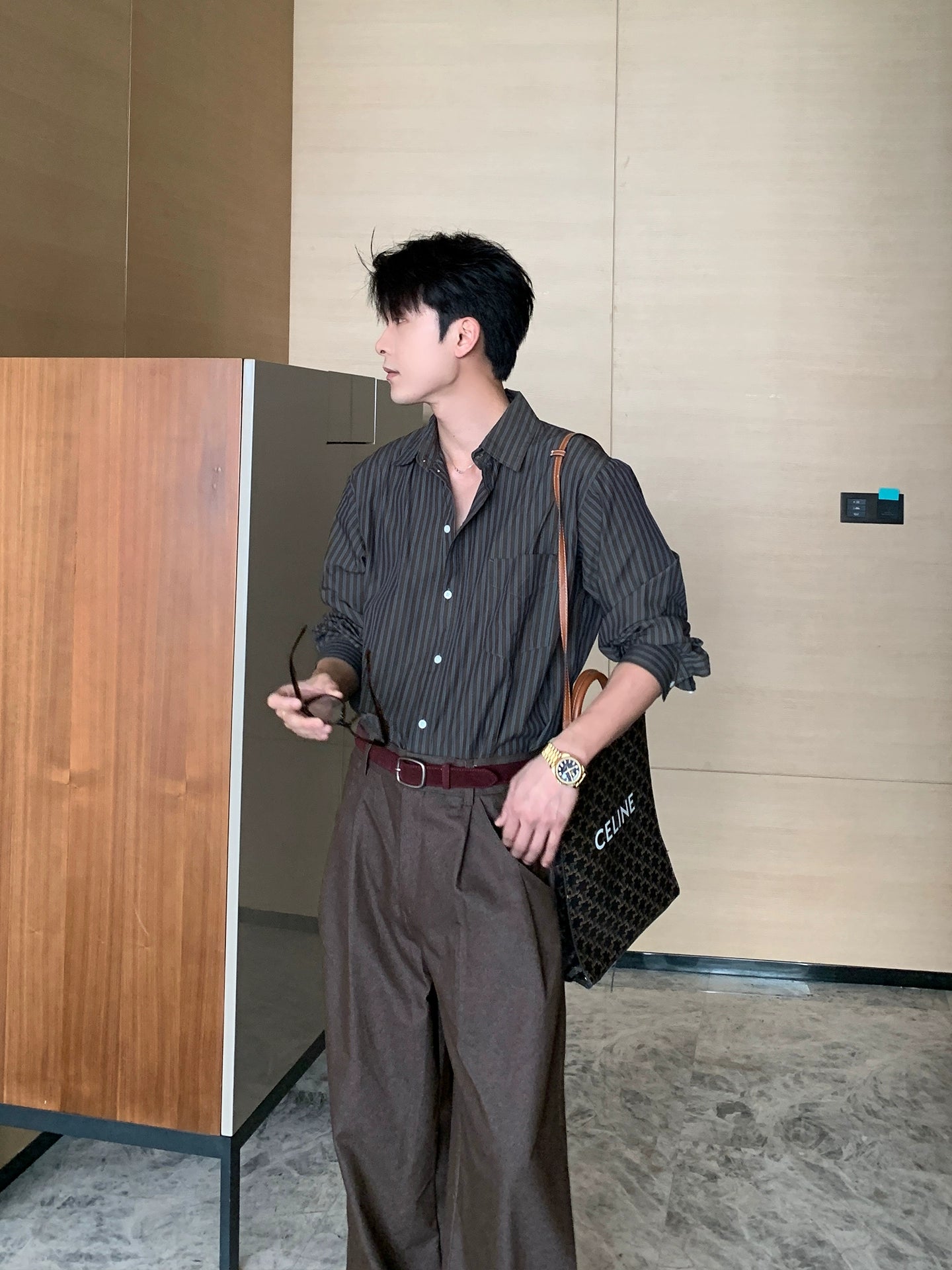 Striped Long Sleeve Shirt