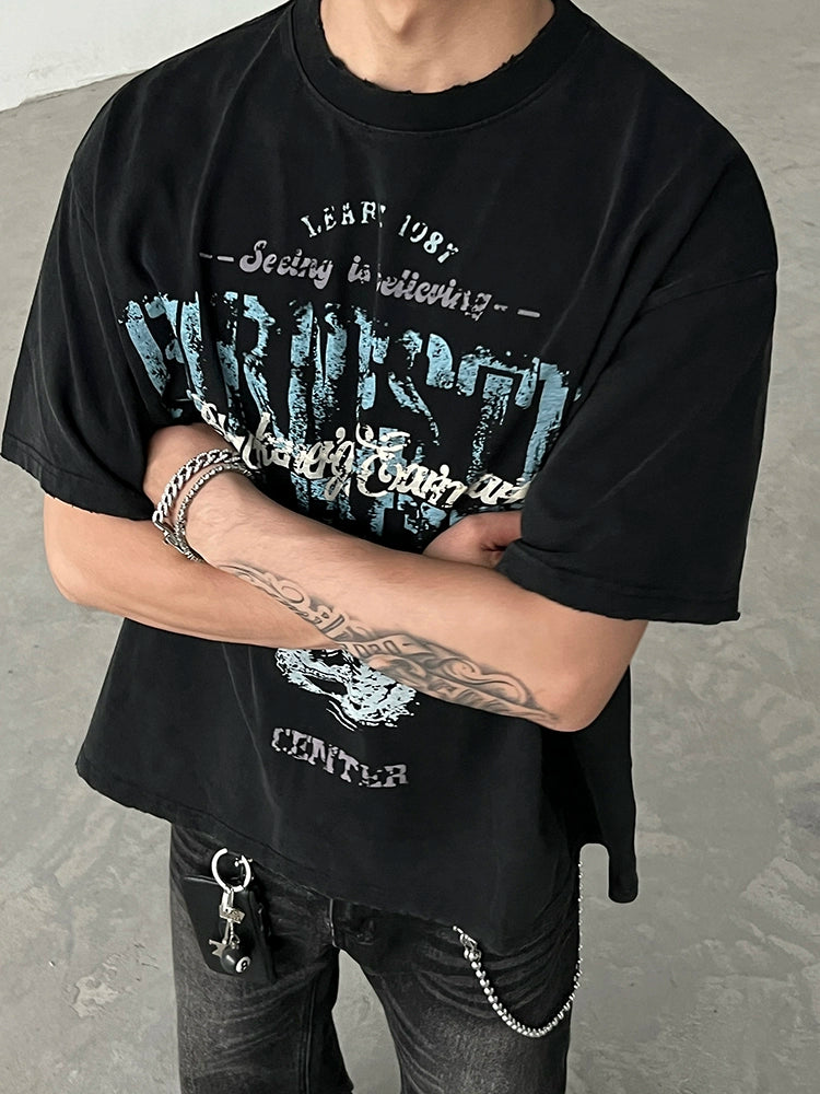 Vintage Graphic Loose Fit T-Shirt