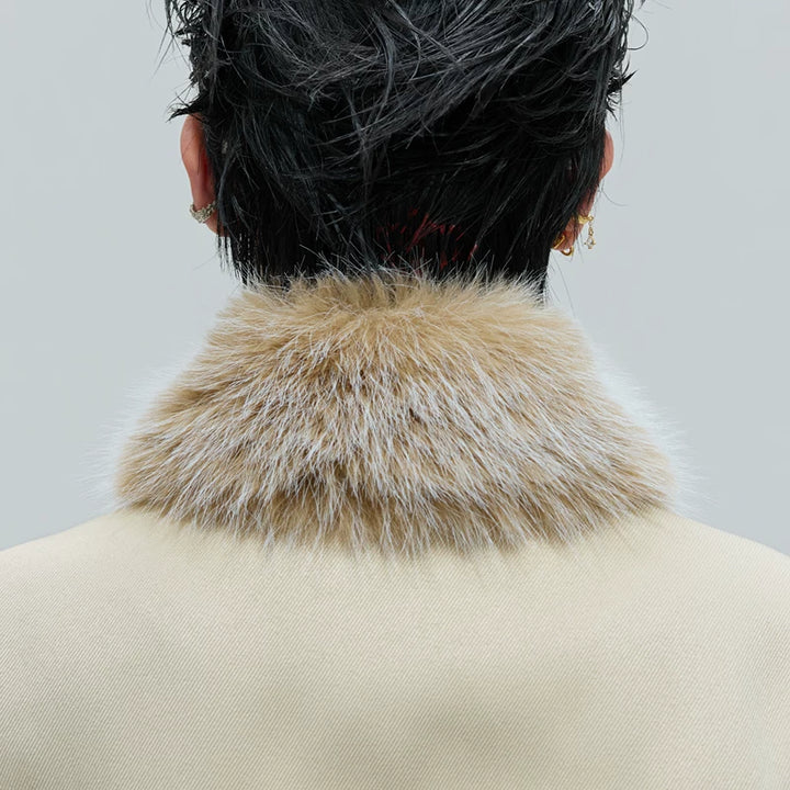 Stand Collar Jacket and Wide Leg Pants (sold separately)