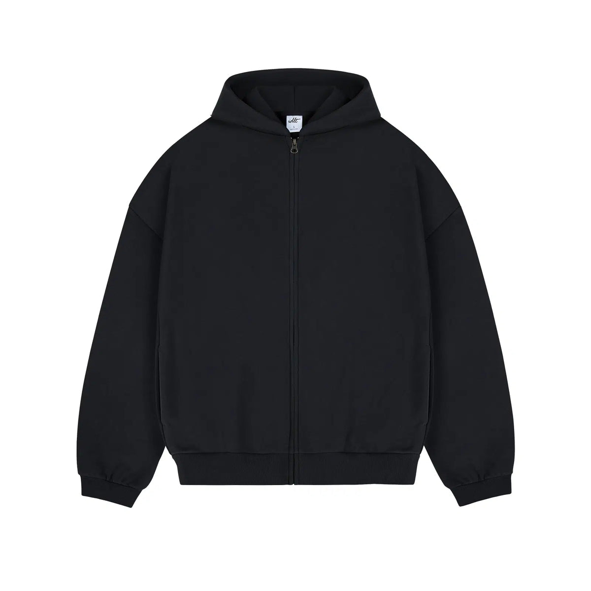 Velvet Hoodie Zipper Jacket