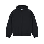 Velvet Hoodie Zipper Jacket