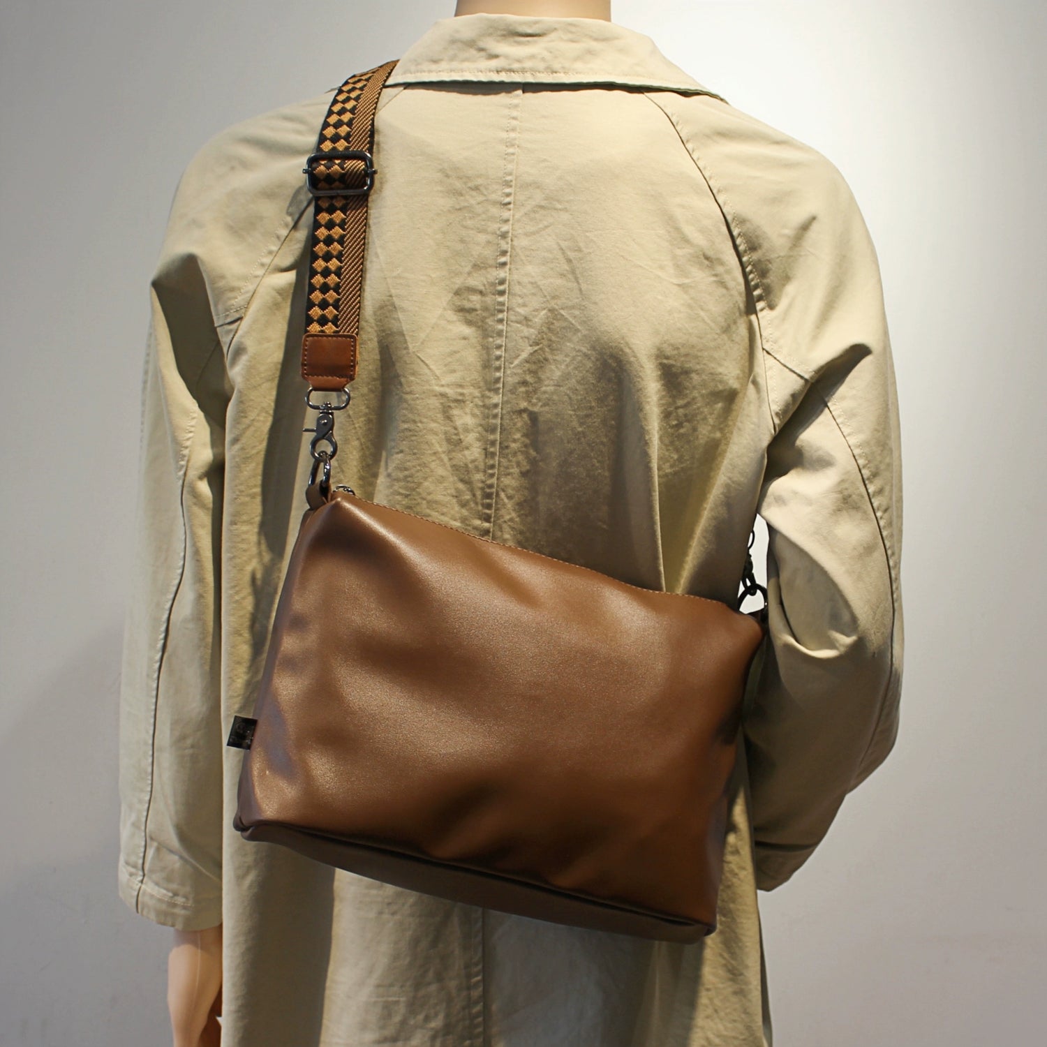 Large Capacity Soft Leather Shoulder Bag