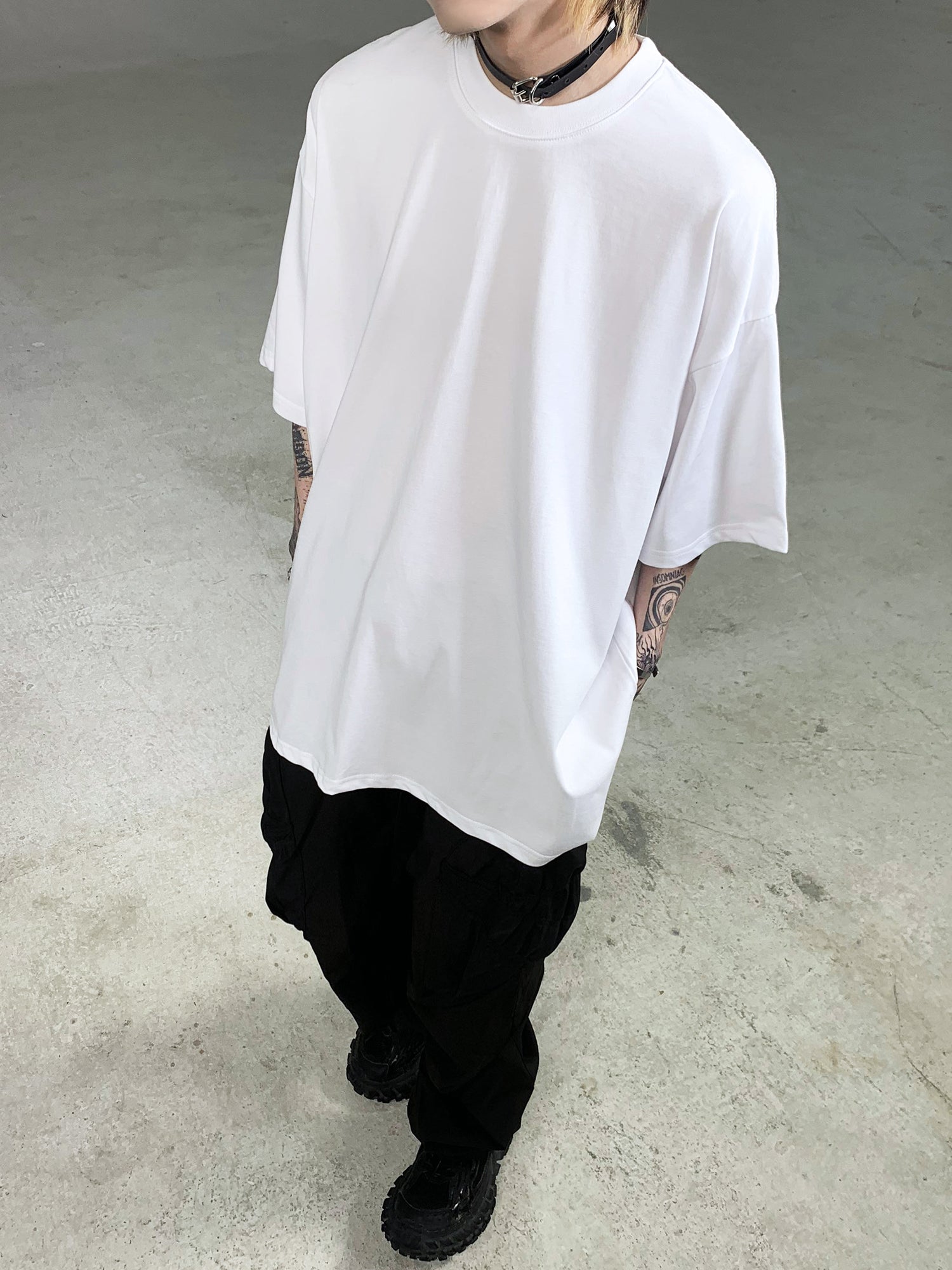 Double Gauze Cotton Loose Fit T-Shirt