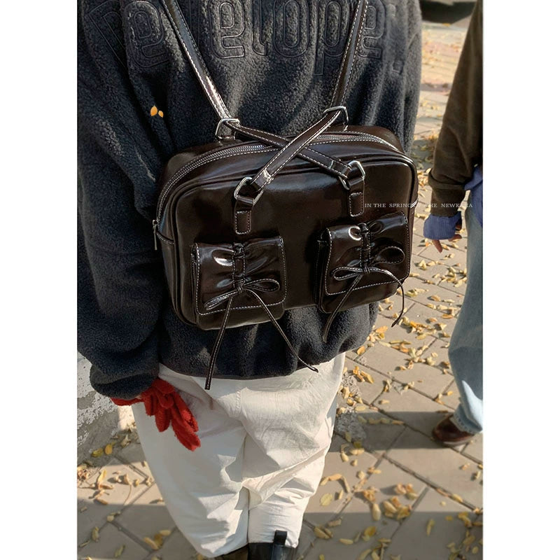 Large Capacity Bow Shoulder Bag