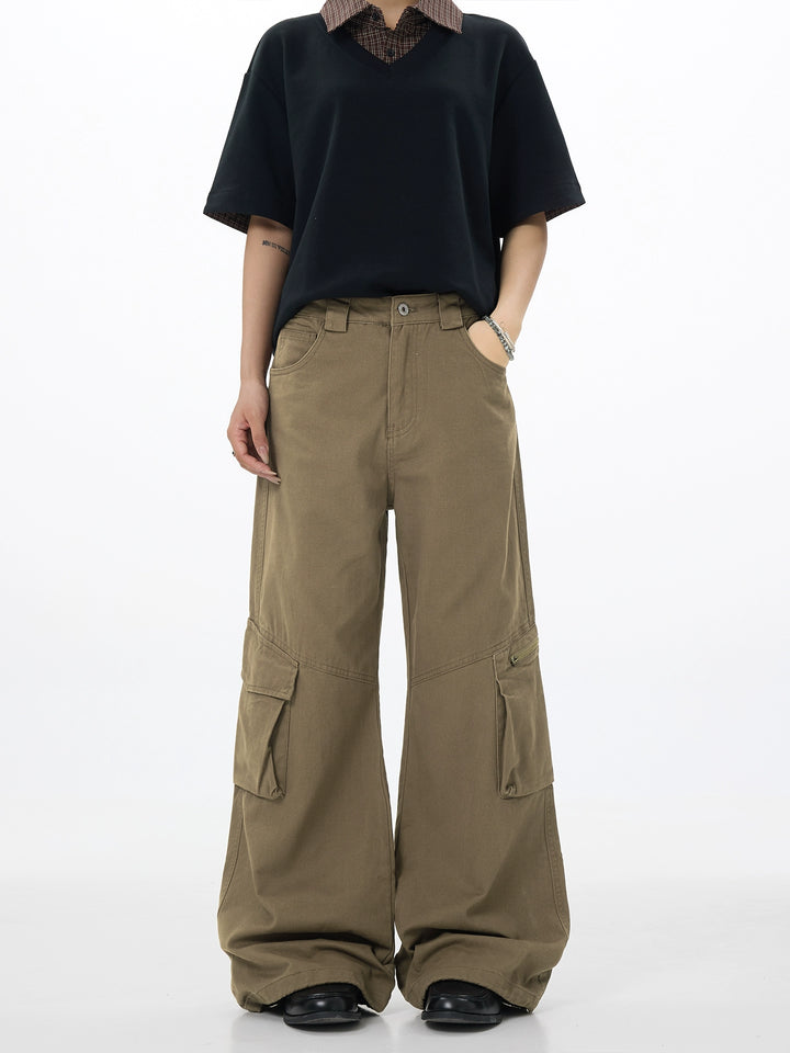 Straight Leg Cargo Pants