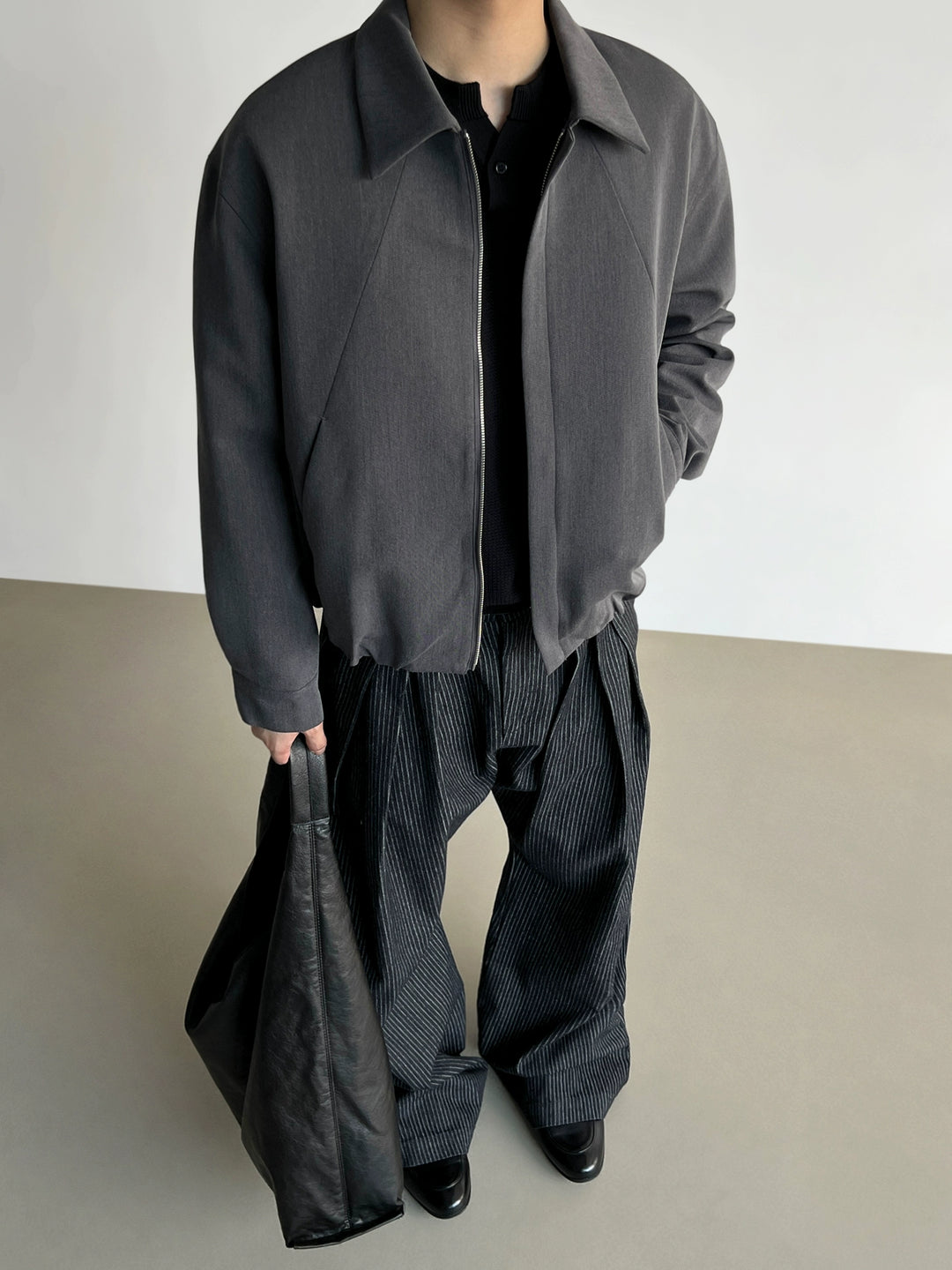 Veste de vol A2 courte et large Boxy 