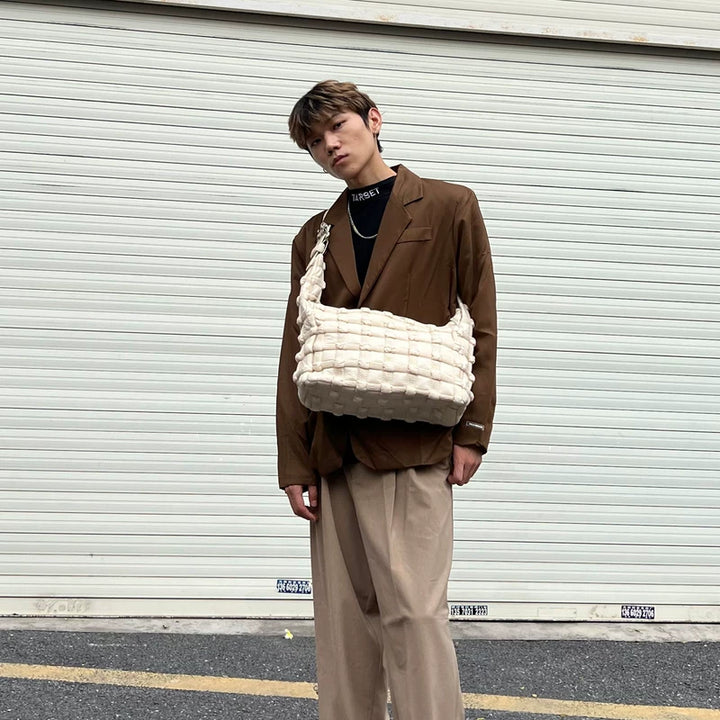 Retro Gequilted Tote Crossbody Hobo Tas 