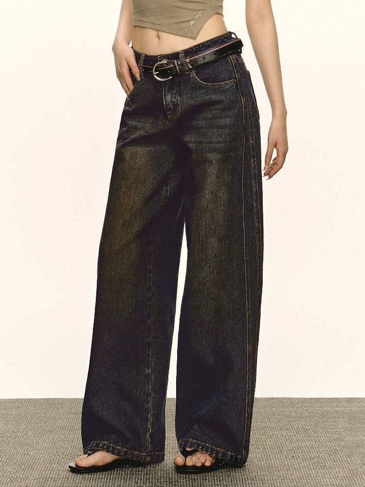Wide Leg High Waist Jeans