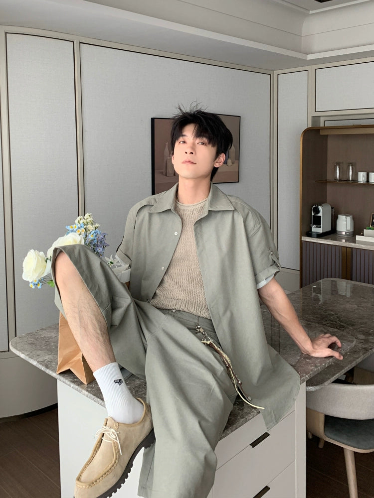 Short Sleeve Shirt and Shorts