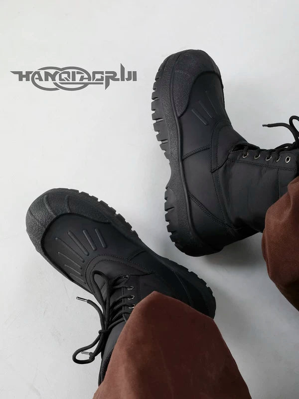 방수 하이톱 아웃도어 겨울 눈 부츠 