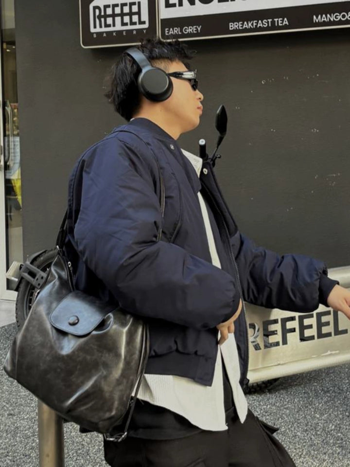 Large-Capacity Multifunctional Shoulder Bag