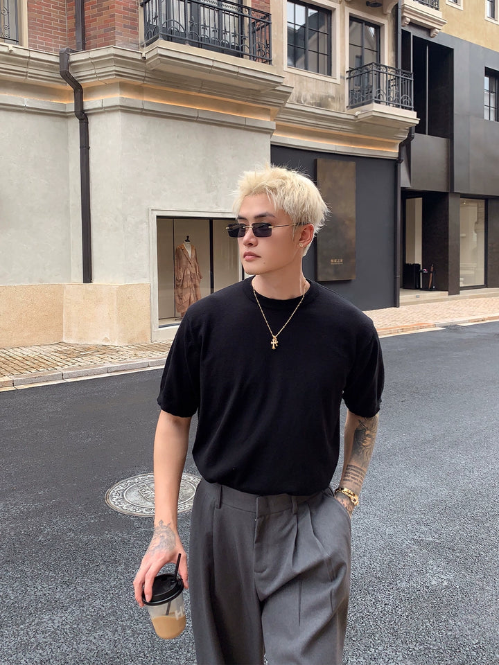 Slim Fit Round Neck T-shirt