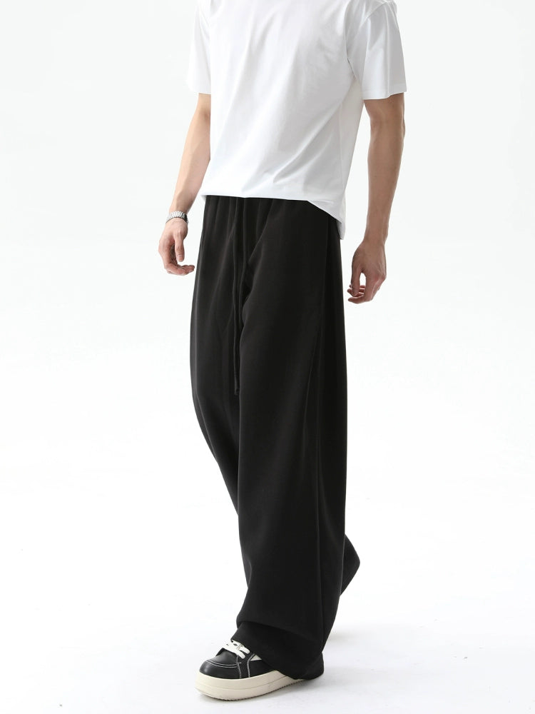 Loose Wide-Leg Casual Commuter Pants