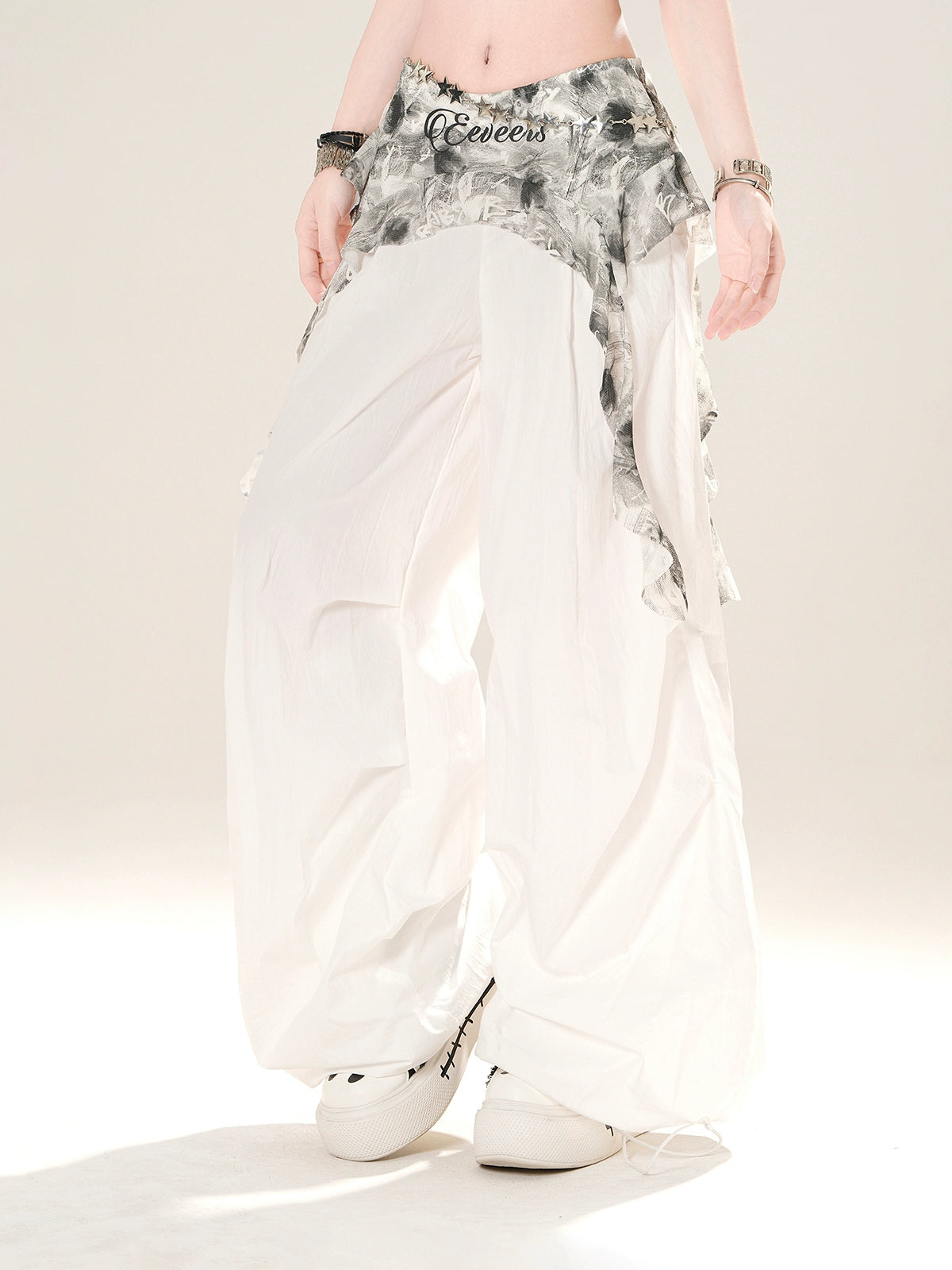 Wide-Leg Loose Straight Casual Pants