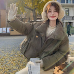 Stand Collar Short Down Puffer Jacket