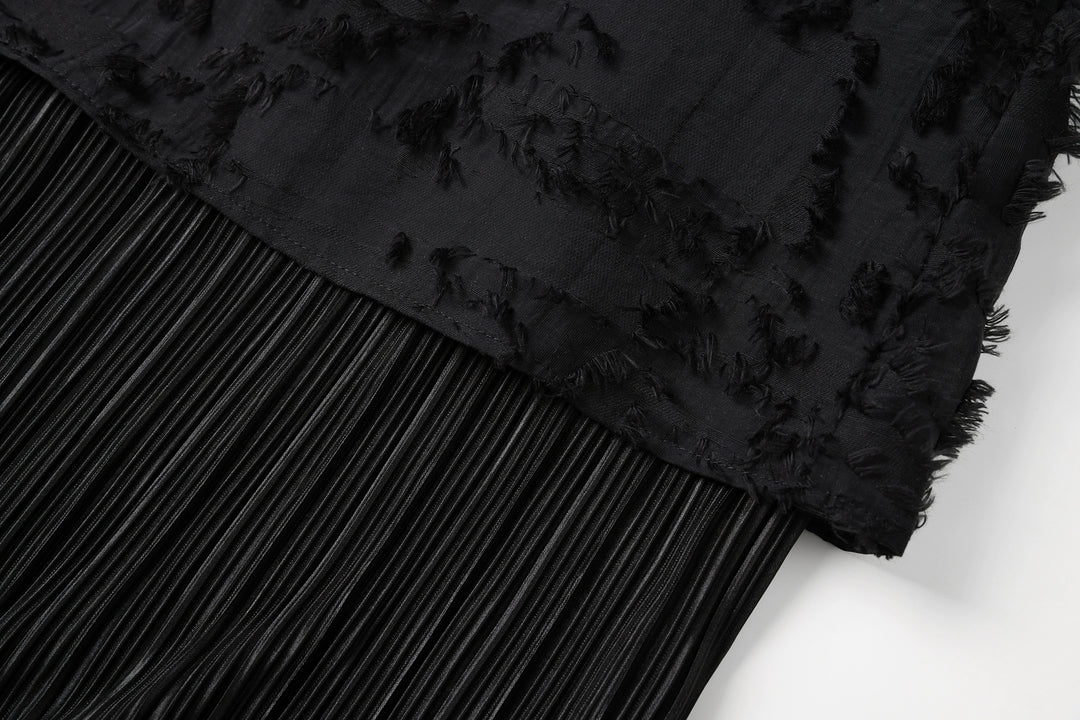 Sleeveless Pleated Sundress