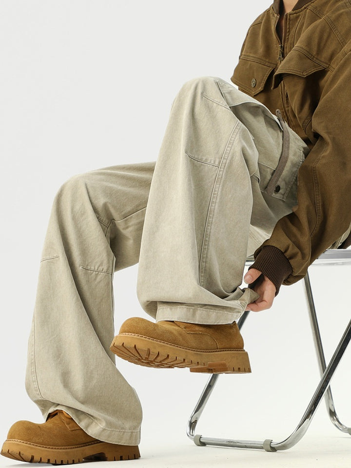 Loose Fit Multi-Pocket Pants