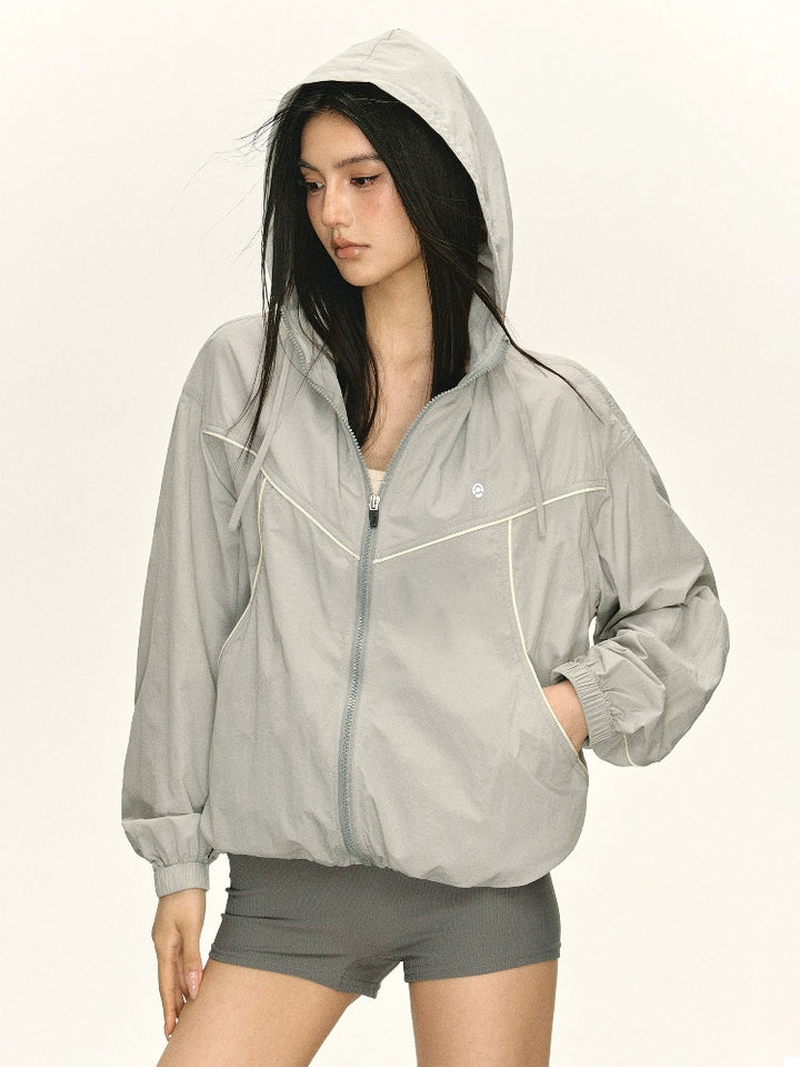 Lightweight UV Protection Hooded Jacket