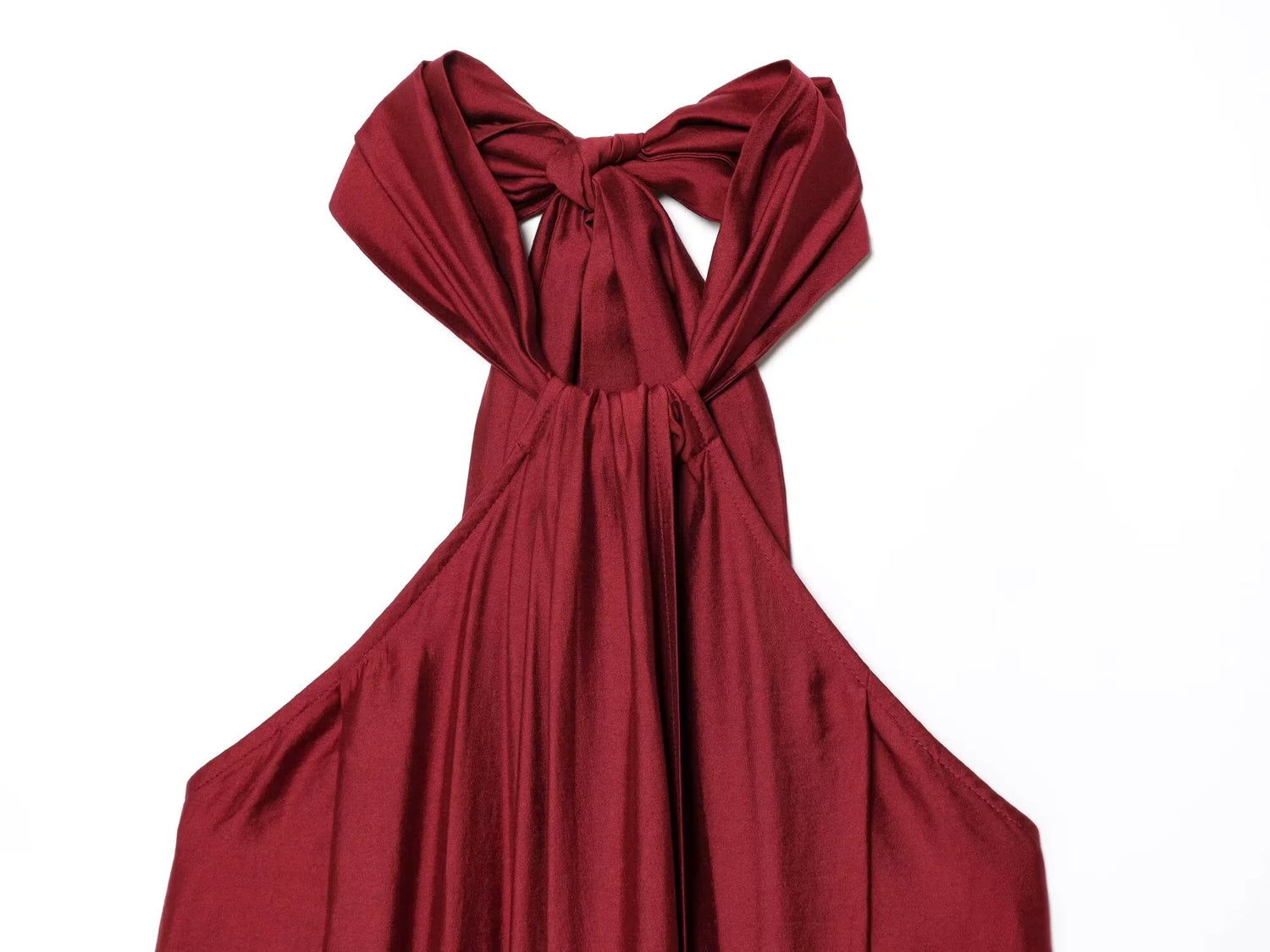 Backless Halter Neck Long Sundress