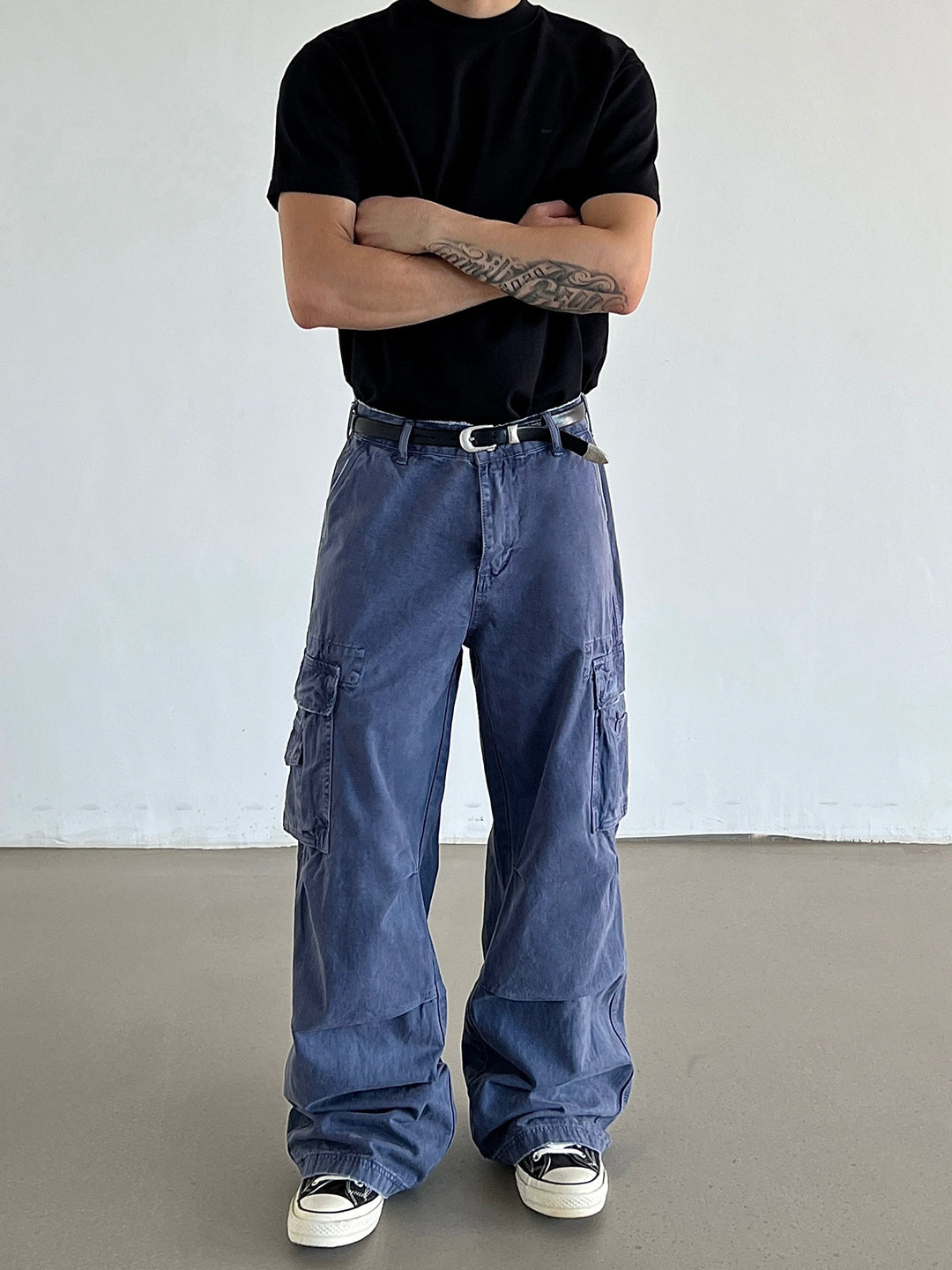 Loose Fit Multi-Pocket Cargo Pants