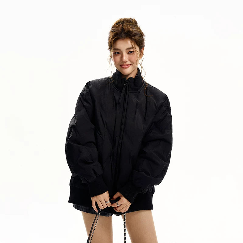 جاكيت من القطن المحشو ببطانة من ريش البط 