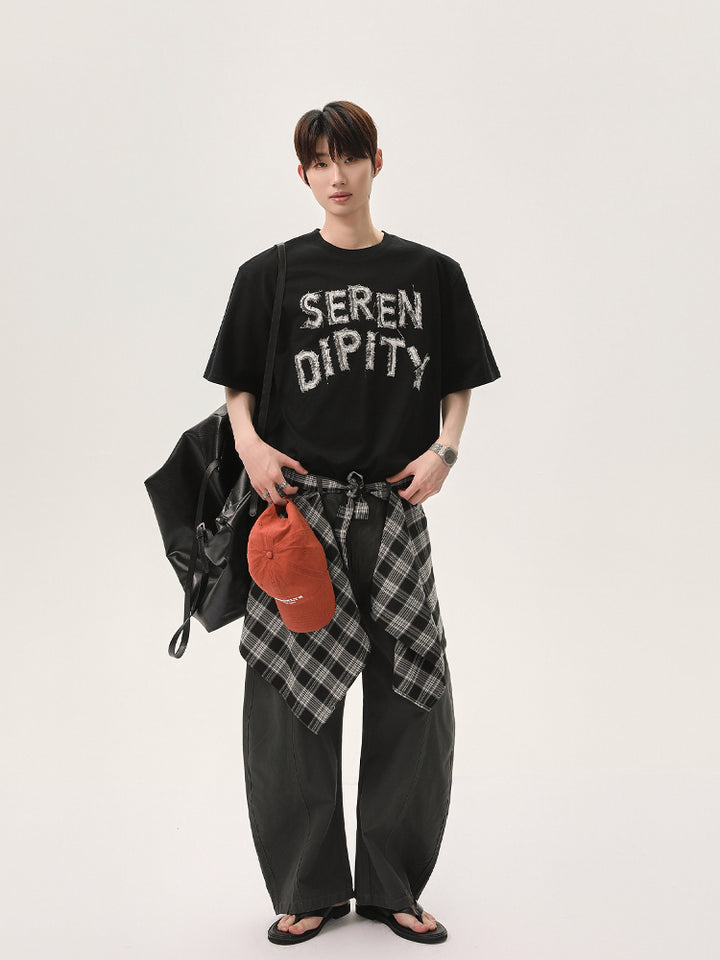 Casual Graphic Short-Sleeve T-shirt