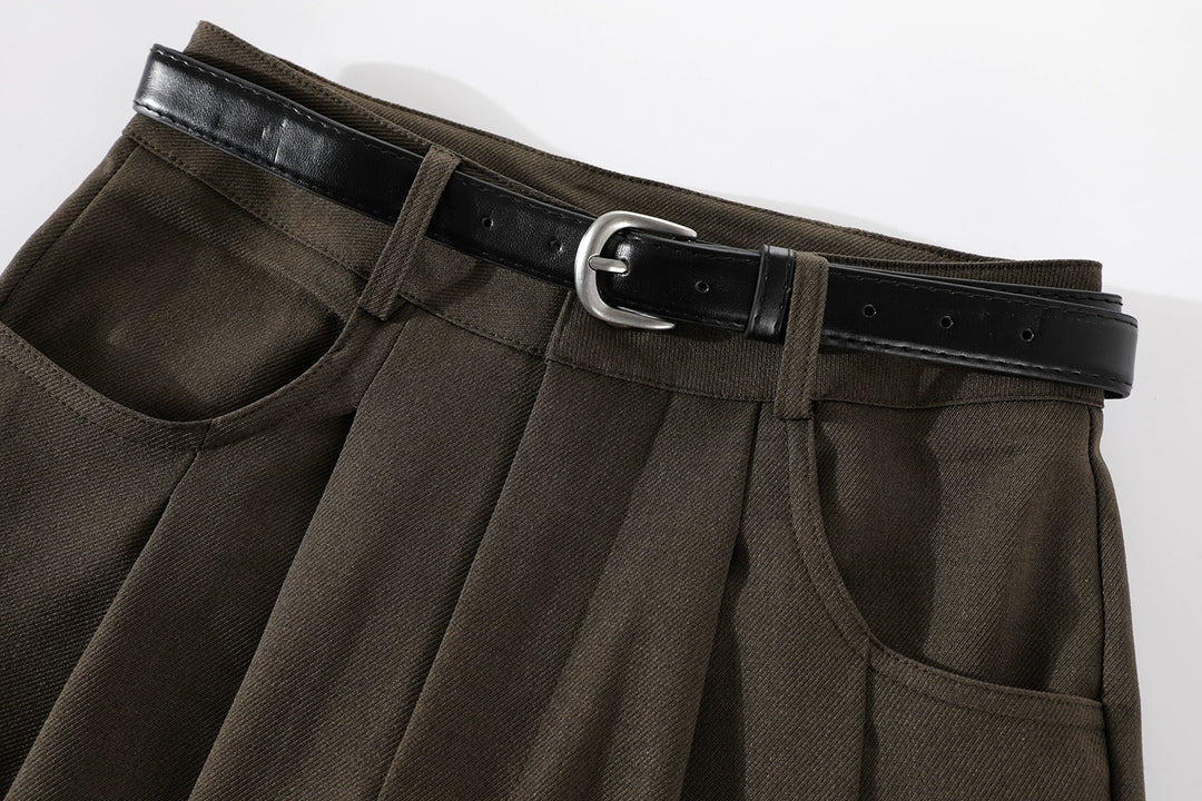 High Waist Wide Leg Pants