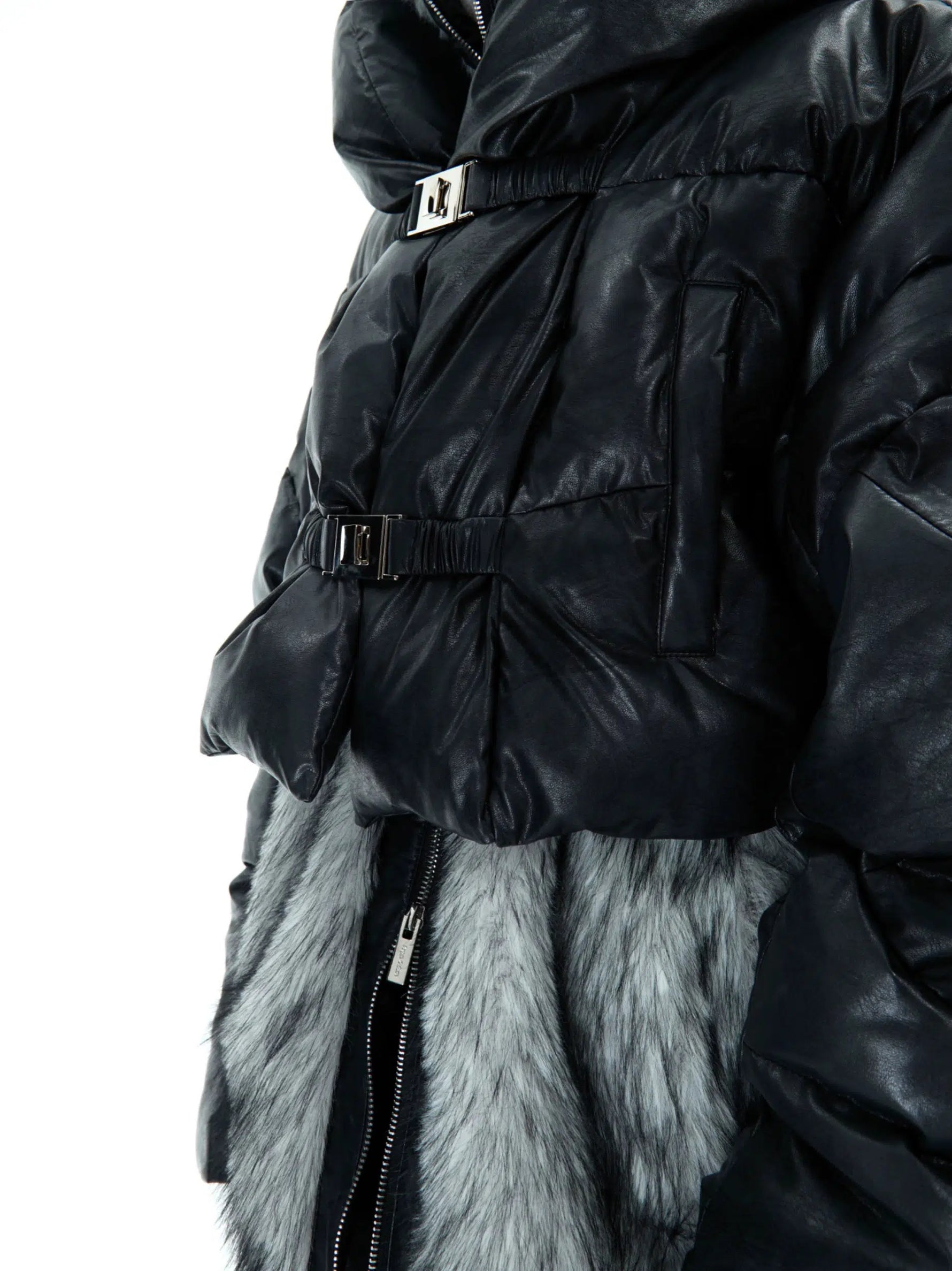 Two-piece Fur Trimmed Mountain Jacket