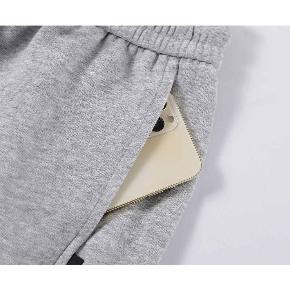 Wide-Leg Drawstring Casual Sweatpants