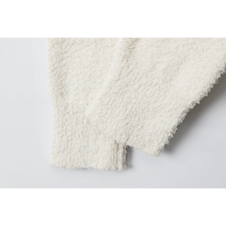 Retro Meereskreaturen-Druck Strickpullover 