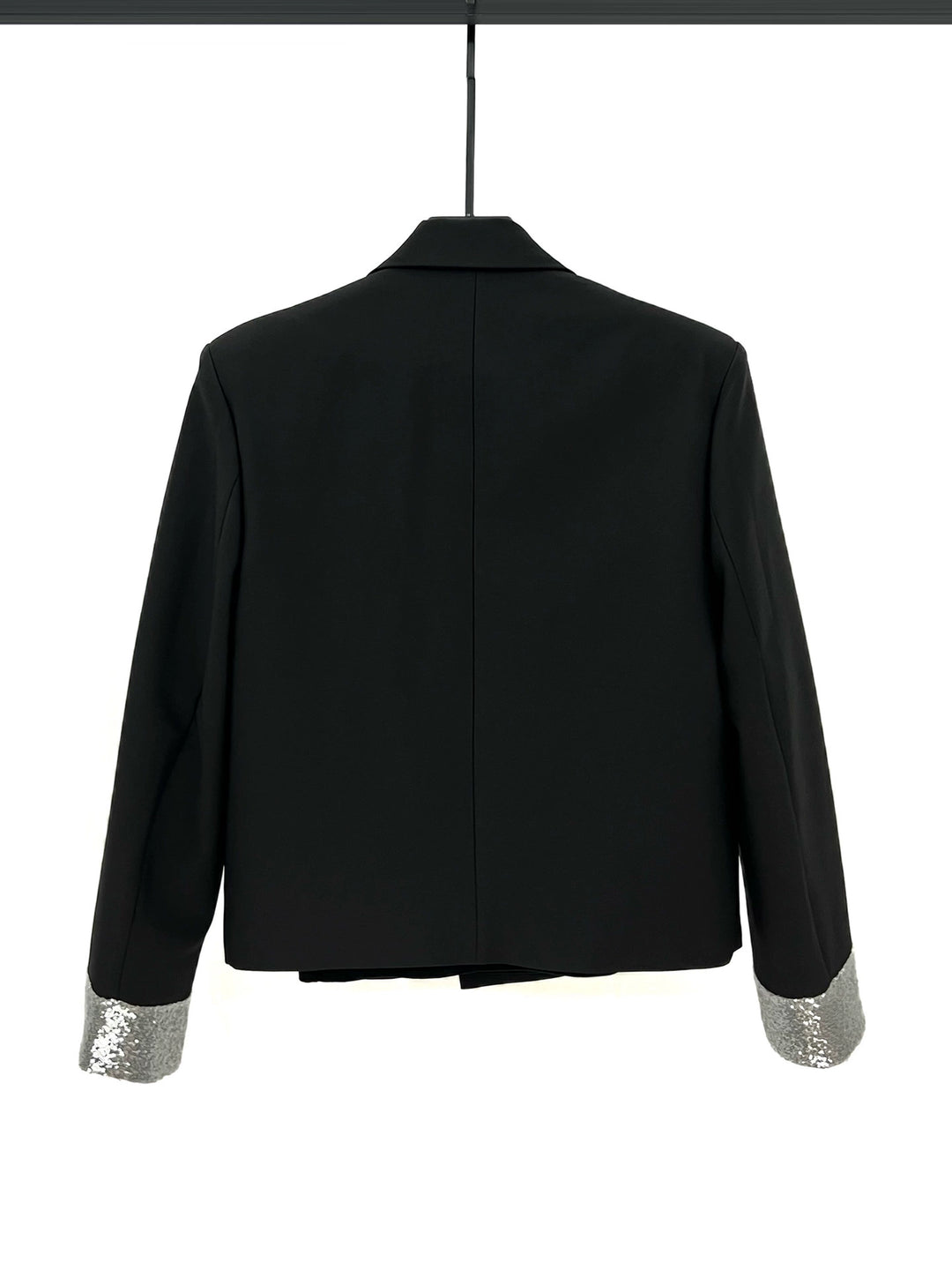 Sequined Double-Breasted Jacket